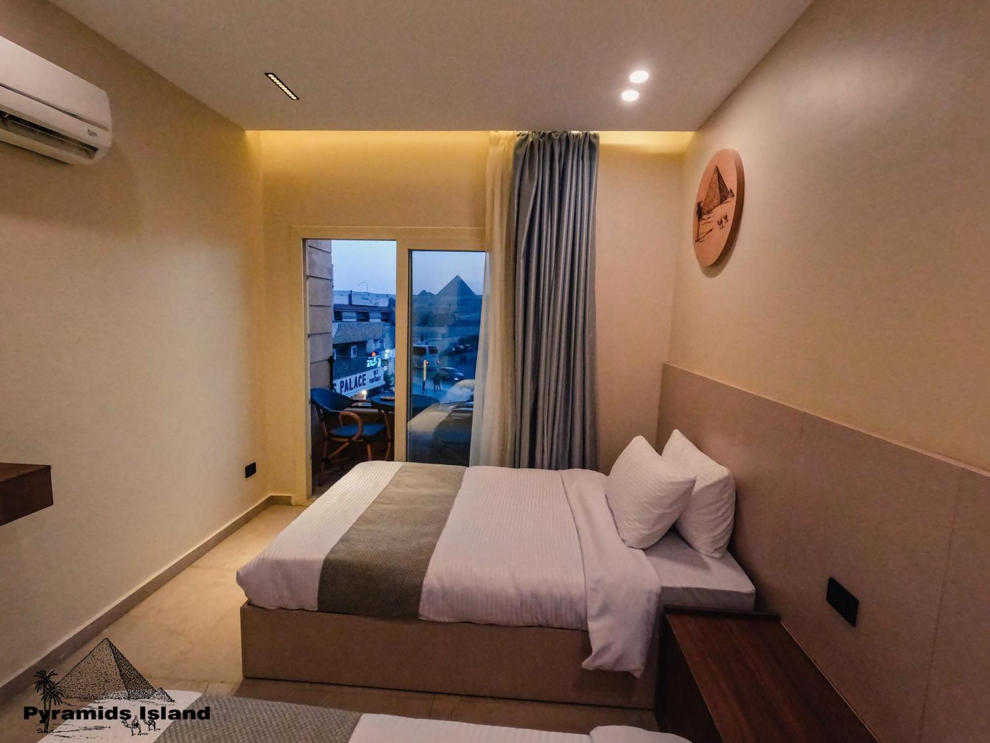 Pyramids Island Bed & Breakfast Kafrat al Jabal ภายนอก รูปภาพ