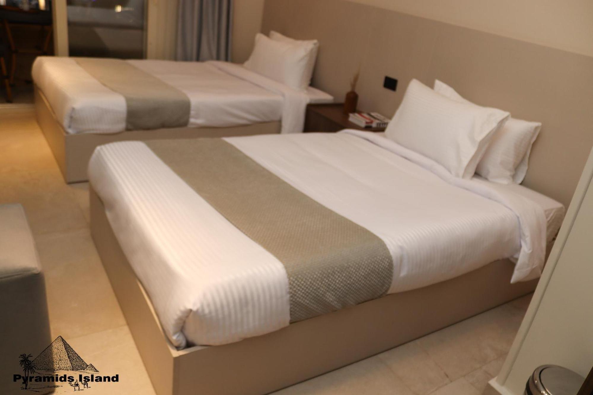 Pyramids Island Bed & Breakfast Kafrat al Jabal ภายนอก รูปภาพ