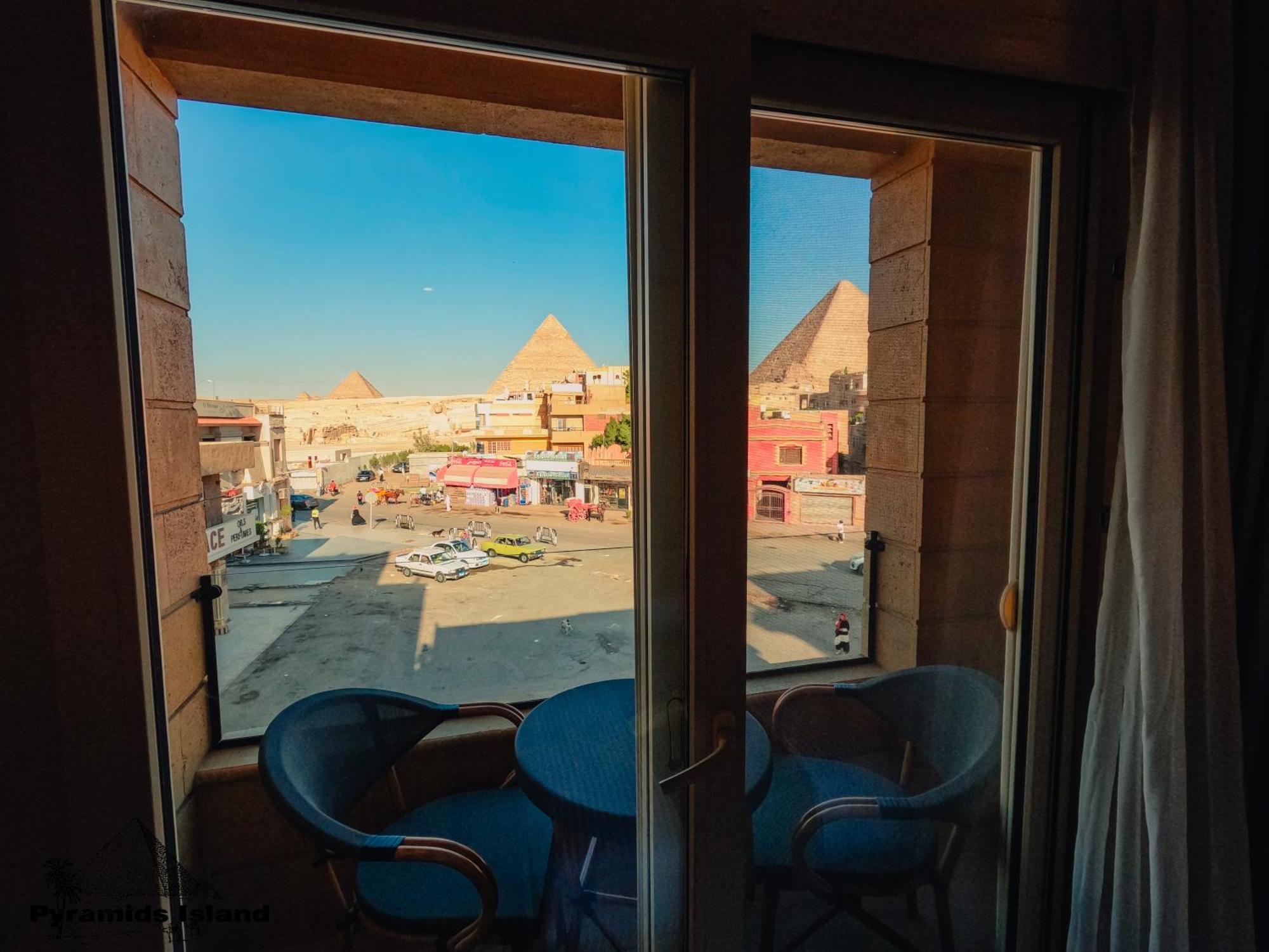 Pyramids Island Bed & Breakfast Kafrat al Jabal ภายนอก รูปภาพ