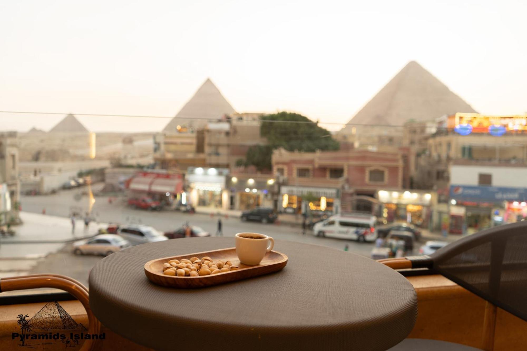 Pyramids Island Bed & Breakfast Kafrat al Jabal ภายนอก รูปภาพ