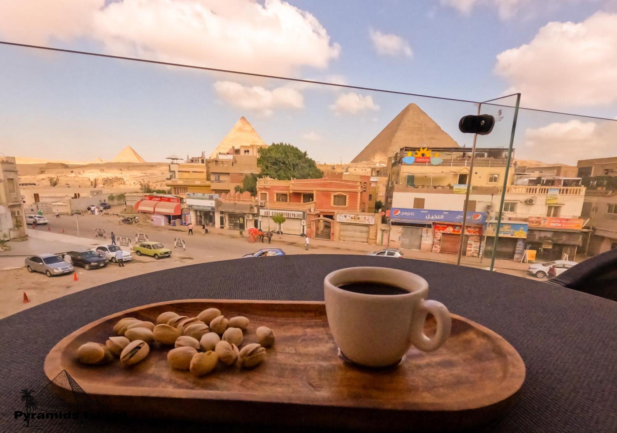 Pyramids Island Bed & Breakfast Kafrat al Jabal ภายนอก รูปภาพ