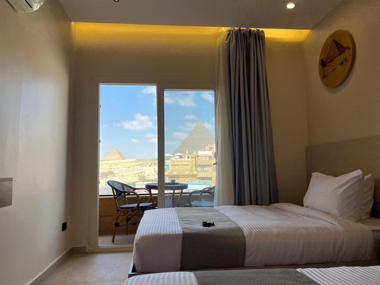 Pyramids Island Bed & Breakfast Kafrat al Jabal ภายนอก รูปภาพ